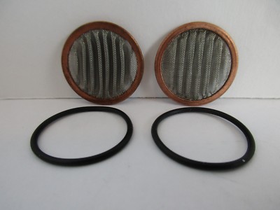 40 MICRON FUEL FILTER ELEMENT ''ONE PAIR'' UNIVERSAL #9277   