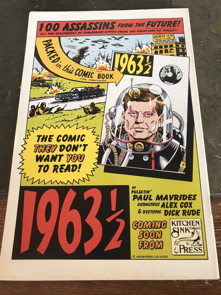 Libro #6 Tomorrow Syndicate Here to Eternity 1963 Alan Moore 1993 imagen cómics en muy buen estado Foto 3 de 3