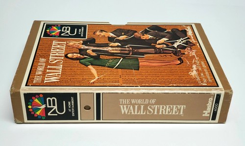 The WORLD of WALL STREET Hasbro 4000 Vtg Board Game Bookshelf NBC 1969 Complete - Picture 9 of 11