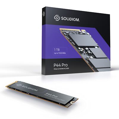 Intel SOLIDIGM P44 Pro 1TB M.2 2280 PCIe 4.0x4 NVMe Gaming TLC