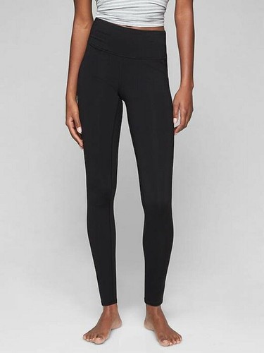 Athleta High Rise Chaturanga Tight, BLACK Small #243146 NEW - Picture 2 of 3