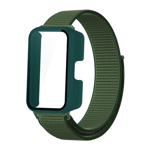 For Samsung Galaxy Fit 3 Nylon Band +TPU Case Elastic Strap Protector Case Glass - 第 17/24 張圖片