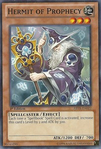 Hermit of Prophecy - ABYR-EN022 - Common - Unlimited Edition x3 - Near Mint