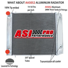3Row Aluminum Radiator FOR Land Rover Defender Discovery 300TDI 90 110 BTP2275
