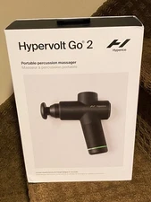 Hyperice Hypervolt Go 2 Compact Percussion Massage Gun - Black - HVG2001 - NEW