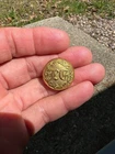 Civil War Michigan Light Guards Old English LG Coat Button