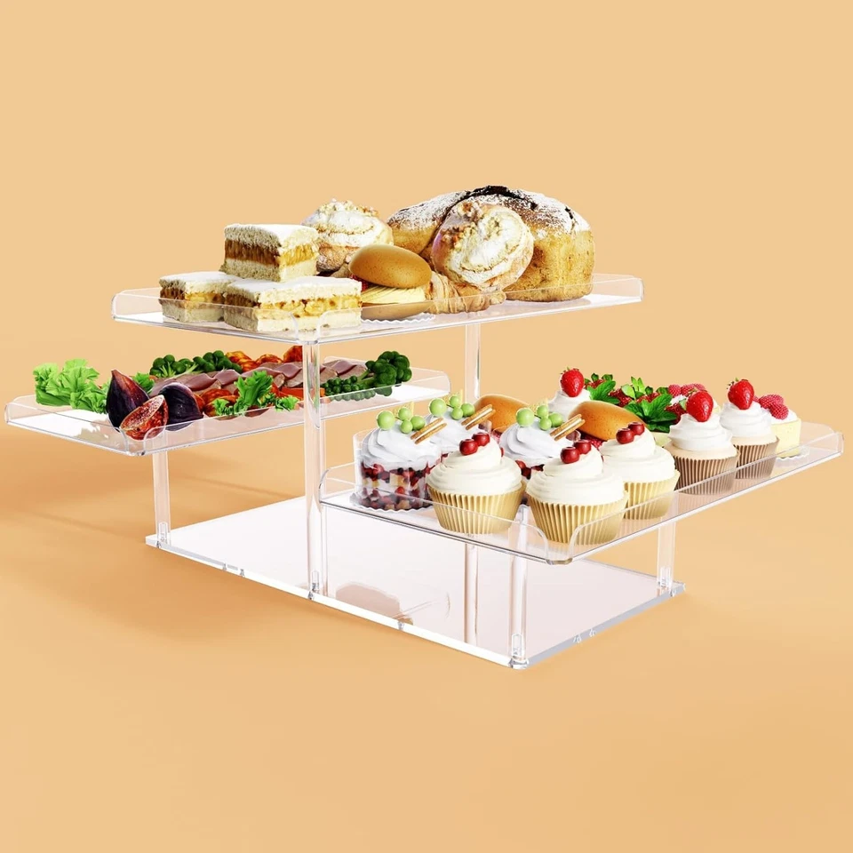 Acrylic Cupcake Buffet Stands - Dessert Table Display Set - Image 4 of 4