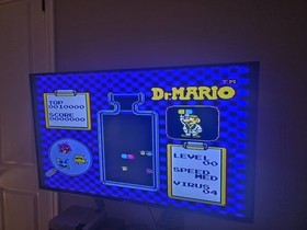 Nintendo Dr. Mario Puzzle Juego NES 1990 NTSC Mario Series Probado Funcionando