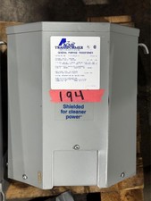 Acme 7.5kva Transformer 1 Single Phase 480v/240v-120v/240v Delta Nema 3R Wall AK