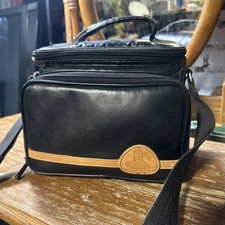 Vintage Mohawk Black Camera Bag Case w/ Shoulder Strap Model M-1200