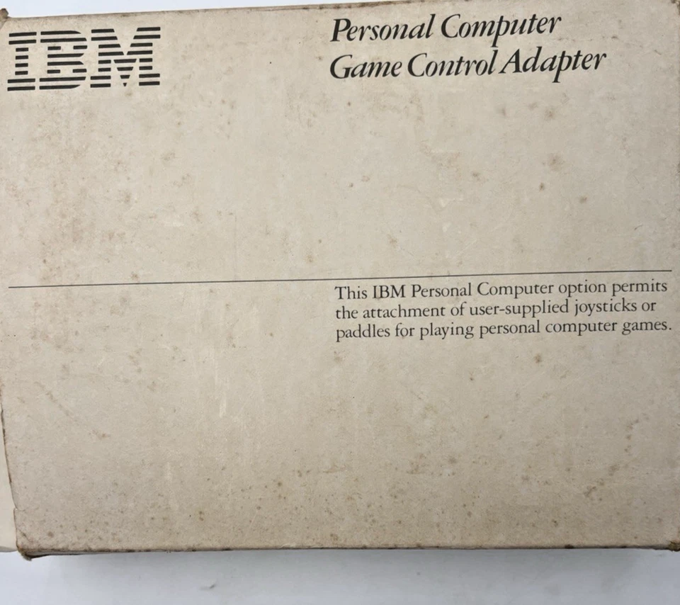 IBM Personal Game Control Adapter Vintage IBM - Image 3 of 3