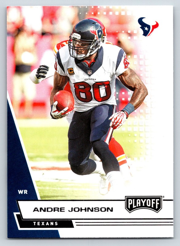 #56 Andre Johnson, Houston Texans 2020 Panini Playoff NFL base
