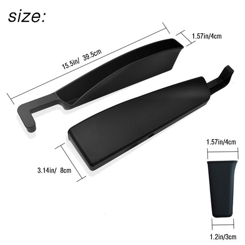 Car Seat Gap Filler 2 Pack, Universal Seat Gap Filler Organizer for Car, SUV,... - Picture 5 of 6