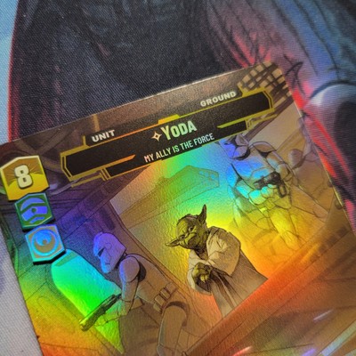 Star Wars Unlimited Legends Of The Force Yoda Prestige Foil 1103