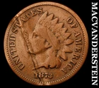 1873 Indian Head Cent- Closed 3- Semi Key Better Date No Reserve #J3617