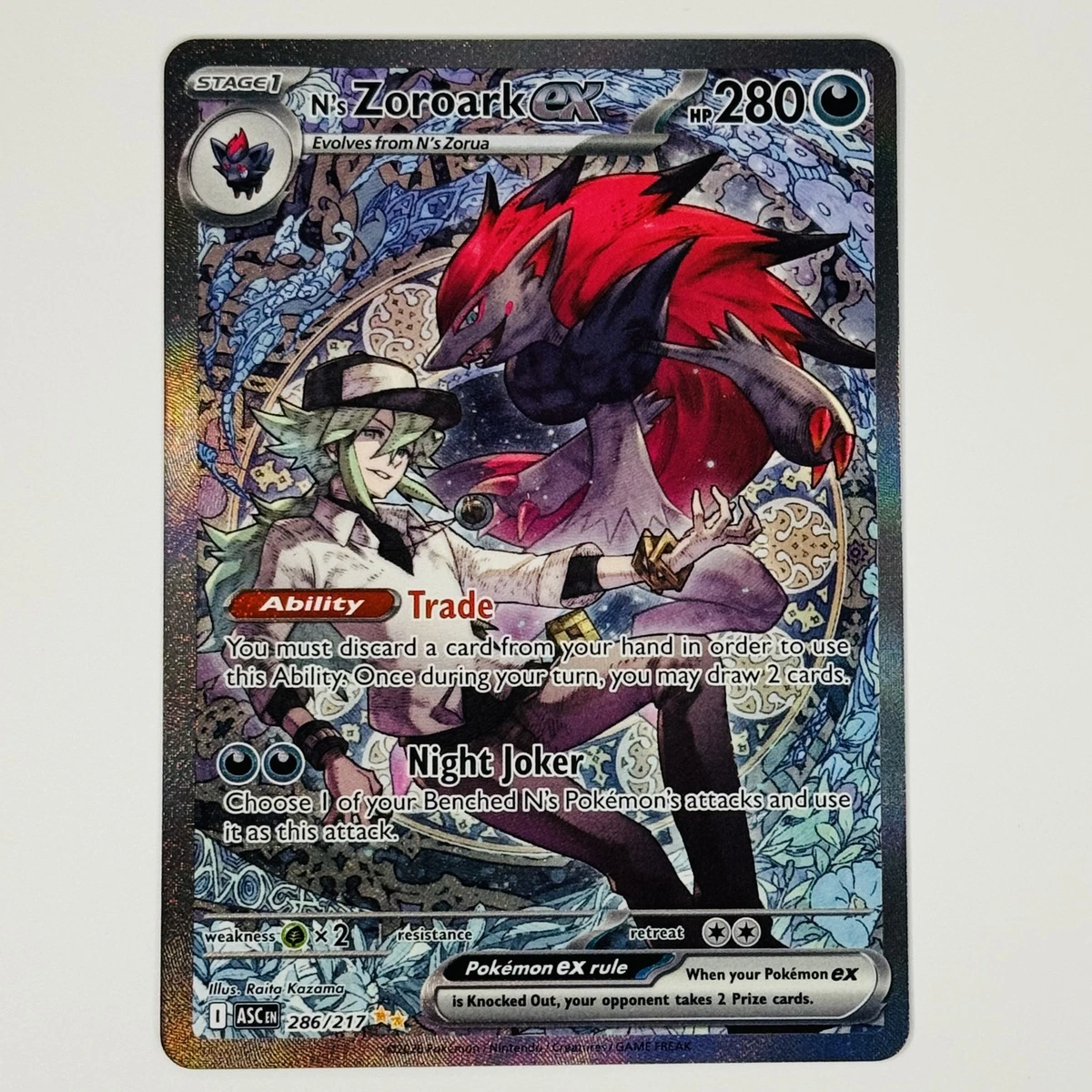N's Zoroark Ex Pokémon TCG Cards for sale | eBay