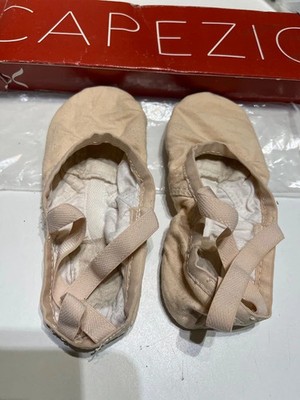 Capezio Tanzschuhe , Ballettschuhe, Schläppchen Gr. 39 Nude getragen