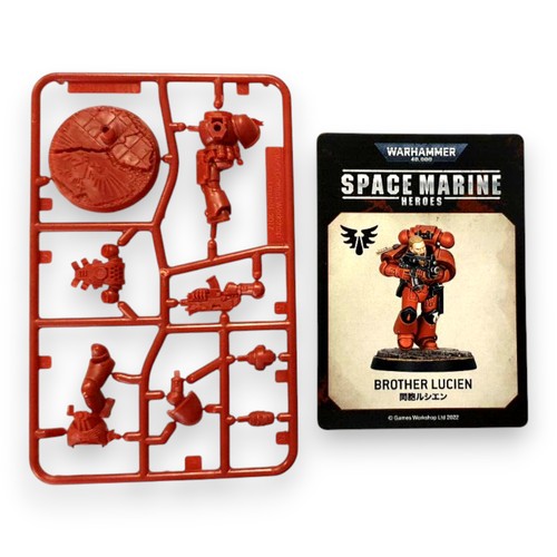 Blood Angels Heroes 2 BROTHER LUCIEN Space Marine Series 4 New & on Sprue 40K - Picture 1 of 2
