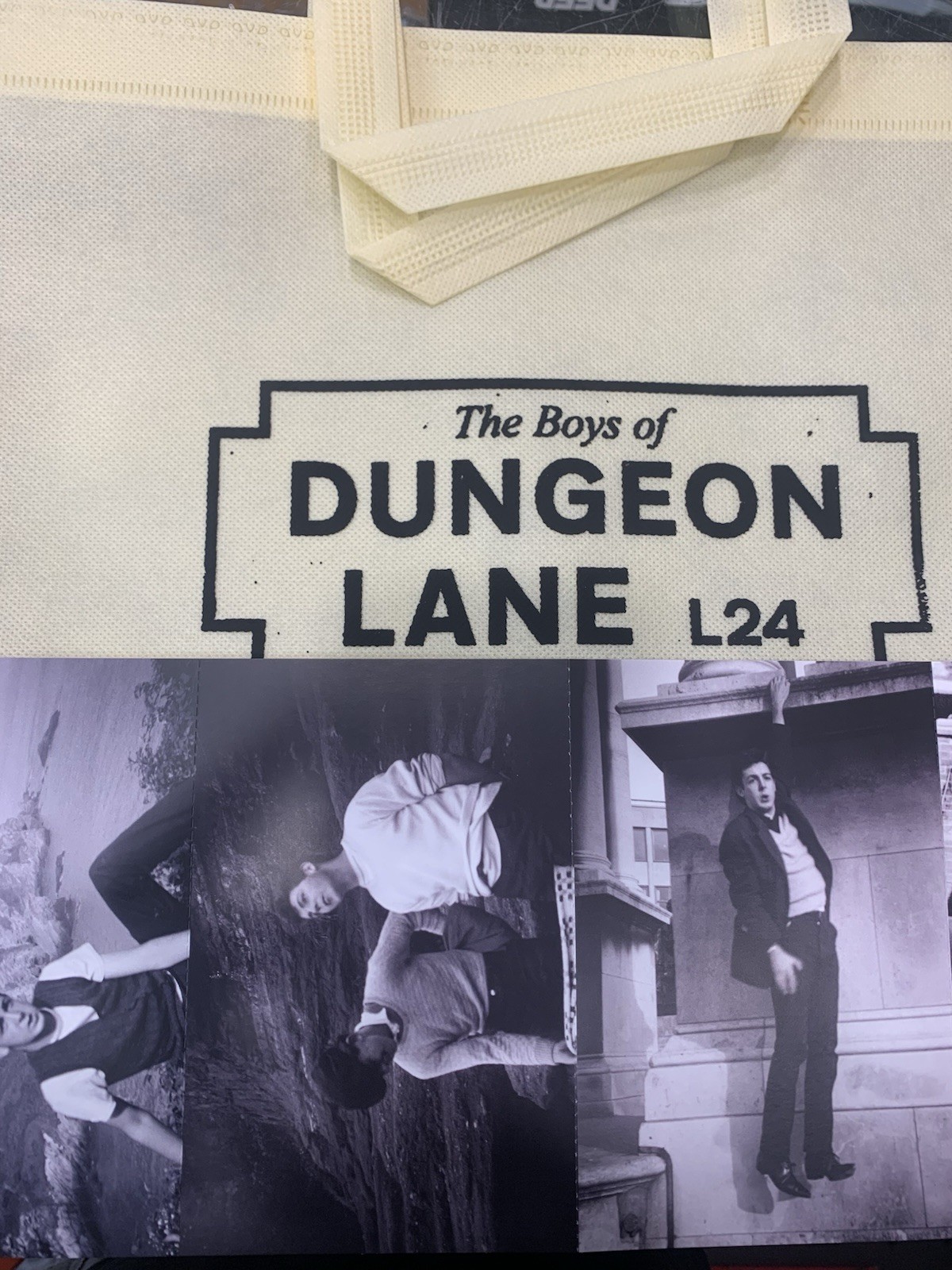 NEW Paul McCartney Boys Of Dungeon Lane Promos: Tote, Postcard