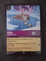 Sven - Leaping Reindeer 60/204 Winterspell Super Rare