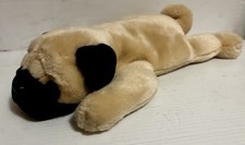 PUGSLY The Pug Dog 14  Plush Dog Born May 2 1996 Ty Beanie Babies Buddy Retired