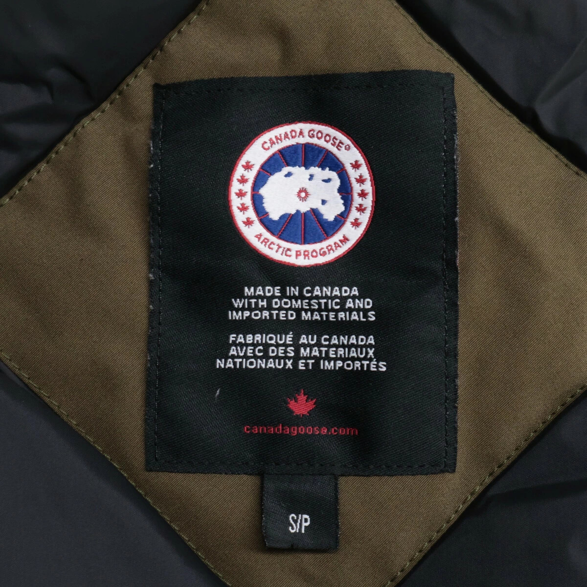 CANADA GOOSE 2062M LANGFORD Hoodie/Langford Hoodie Down Jacket Jacket S Khaki Me thumbnail 4