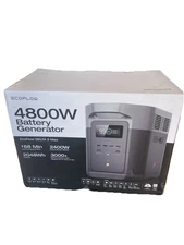 ECOFLOW DELTA 2 MAX 4800W BATTERY GENERATOR PORTABLE POWER STATION-NEW # EED350