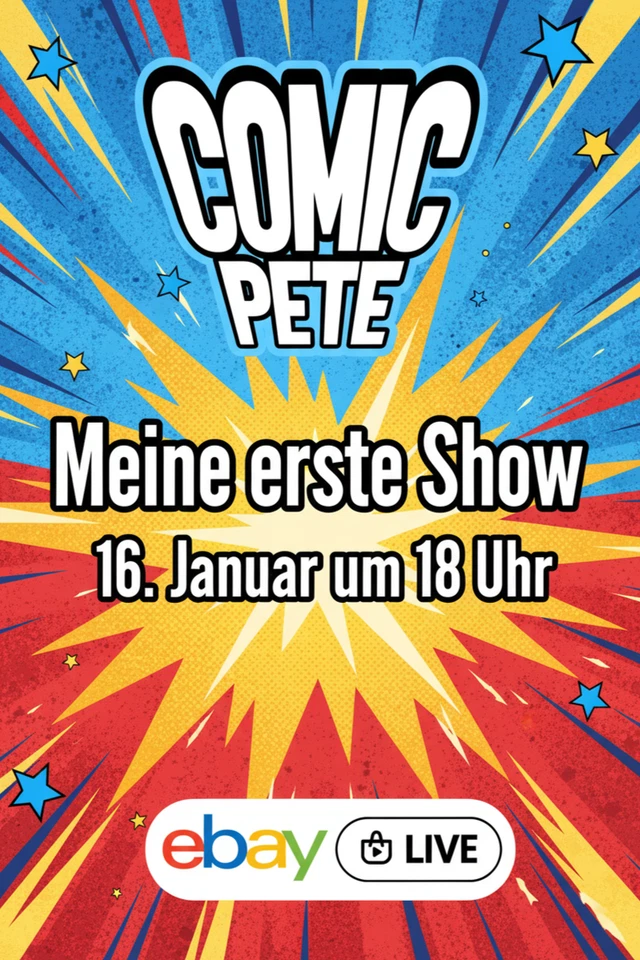 🎉 Meine erste Comic-Show 🎉