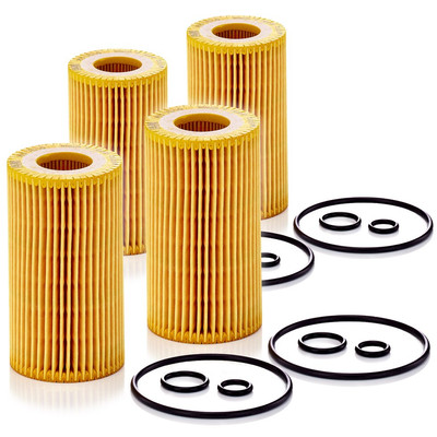 4x Ölfilter MANN-FILTER HU 7010 z für Mercedes-Benz Jeep Infiniti Dodge CLS C