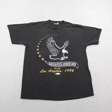 Vintage American Postal Workers Union Shirt Mens Large Eagle Los Angeles 90s