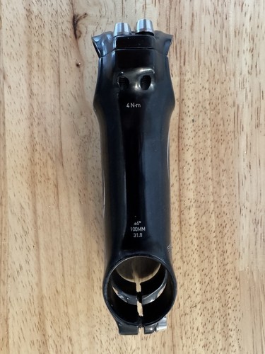 Zipp Service Course SL stem, 100mm, 31.8 clamp, +/- 6 degree, black aluminum - Picture 5 of 6