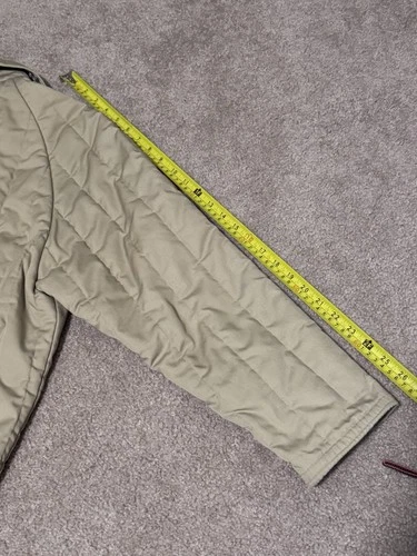 Vintage Aquascutum LondonMade in England Quilted JacketBeige Check Lined image 13