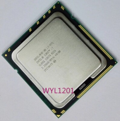 Intel Core i7-975 Extreme Edition 3.33 GHz Quad-Core LGA1366 CPU Processor