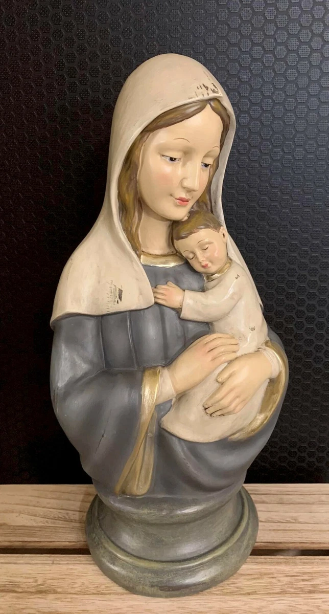 Maria Mutter Gottes Statue 39 cm Heiligenfigur Madonna Skulptur Figur Religion