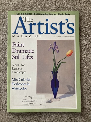 THE ARTIST'S Magazine Lot Of 8 Vtg 1988, (2) 2012, (2) 2016, 2017, 2018, 2000 - Picture 8 of 9