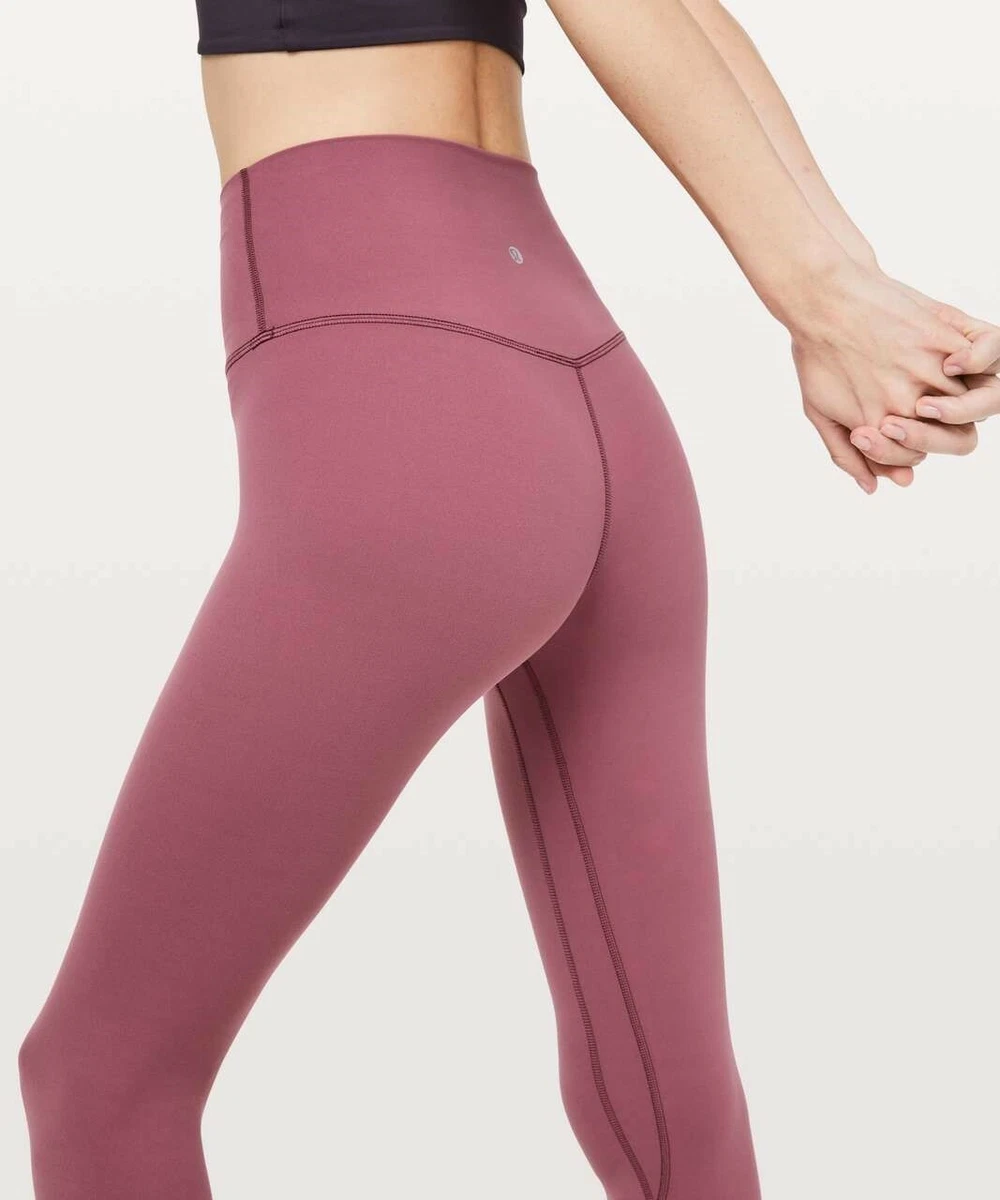 NEW LULULEMON Align 25 Pant 10 12 Misty Merlot