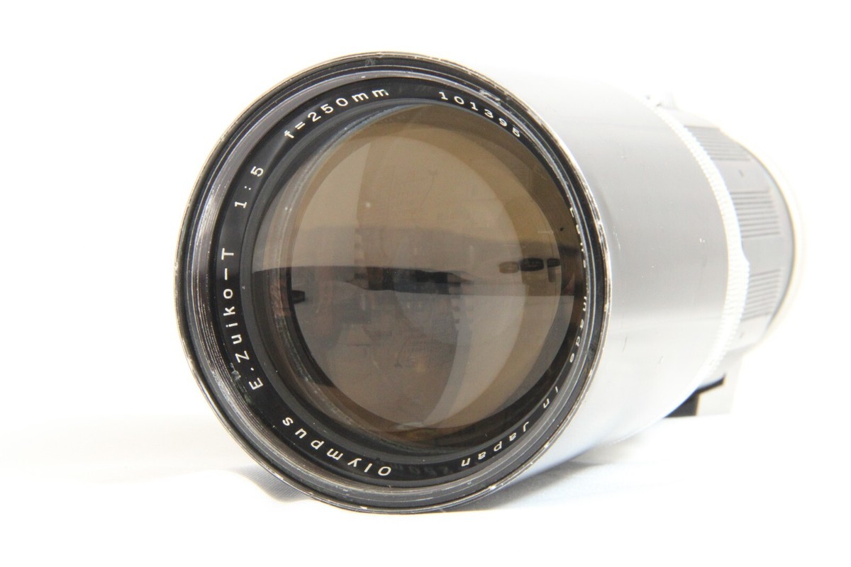 Excellent++ Olympus E.Zuiko-T 250mm F5 Telephoto MF Lens for