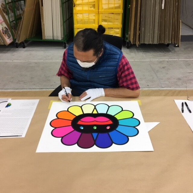 村上隆 Multicolor Double Face: Black ED100 s-l1200.jpg
