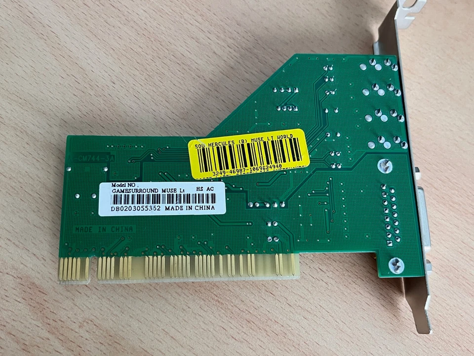 HERCULES GAMESURROUND MUSE LT 4.1PCI SOUNDKARTE - Bild 3 von 3