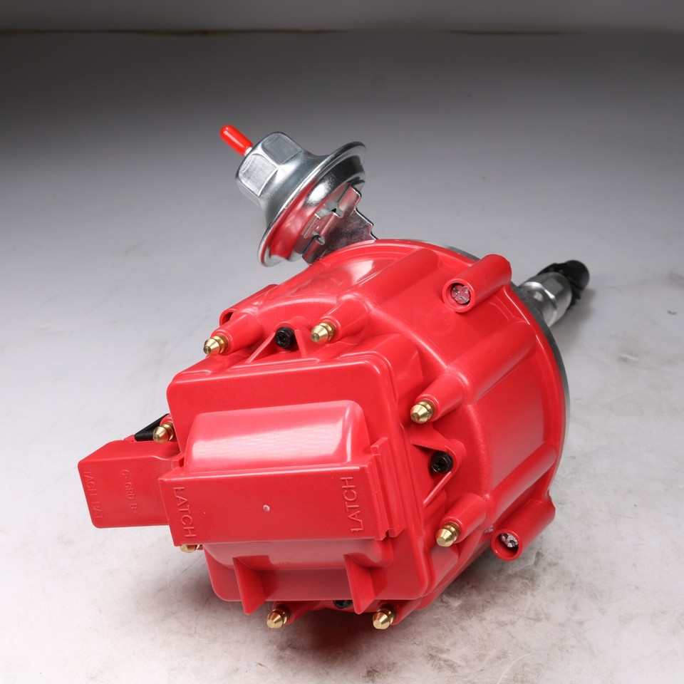 HEI Distributor With Red 65k Volt Coil For AMC Jeep CJ5/CJ7 304/360/401 V8 Engines