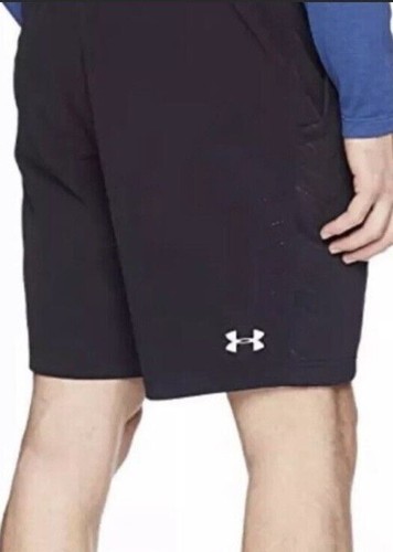 New UNDER ARMOUR men's $80 Cold Gear Reactor 8” Shorts 1301592 Black size L - Picture 9 of 9