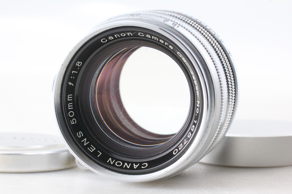 Canon 50mm f/1.8 Chrome LTM L39 ライカマウント 【公式通販】
