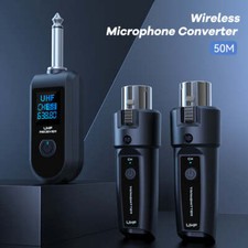 Dynamic Microphone Wireless Microphone Converter XLR Transmitter and Receiver