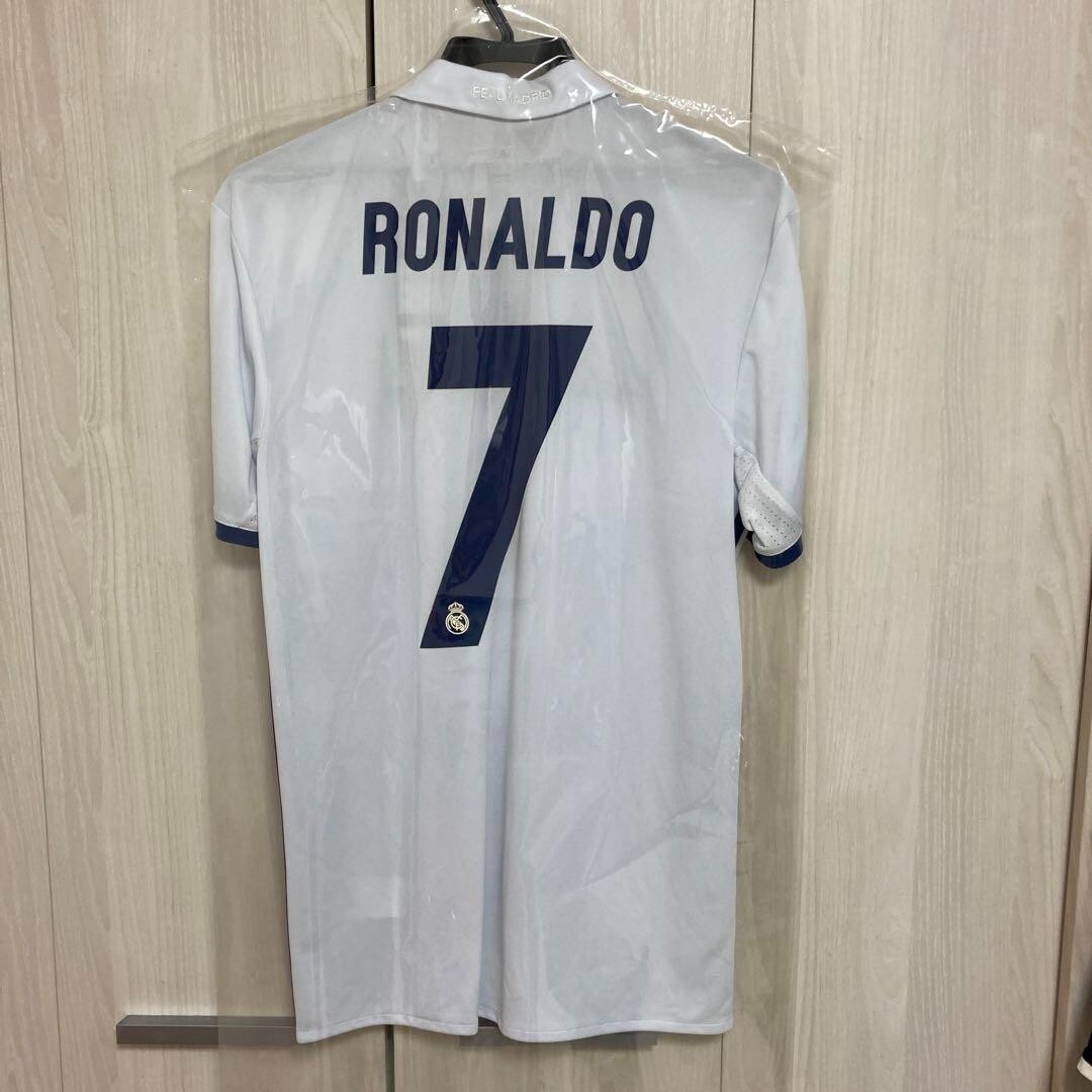 【正規16-17 レアルマドリード home L/S C.Ronaldo #7】 正規16-17 レアルマドリード home L/S C.Ronaldo #7】 - メルカリ
