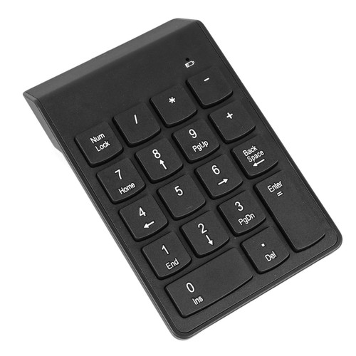 Wireless Number Pad USB Small High Keycap Keypad for Mini Receiver Keyboard D...
