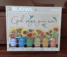 God Says You Are..Unique, special etc 500 Piece Jigsaw Puzzle New Bliowl