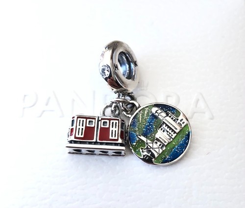 ZURÜCKGENOMMEN Pandora Hong Kong Peak Tram 798926C01 Charm + GESCHENKBOX + ETIKETT