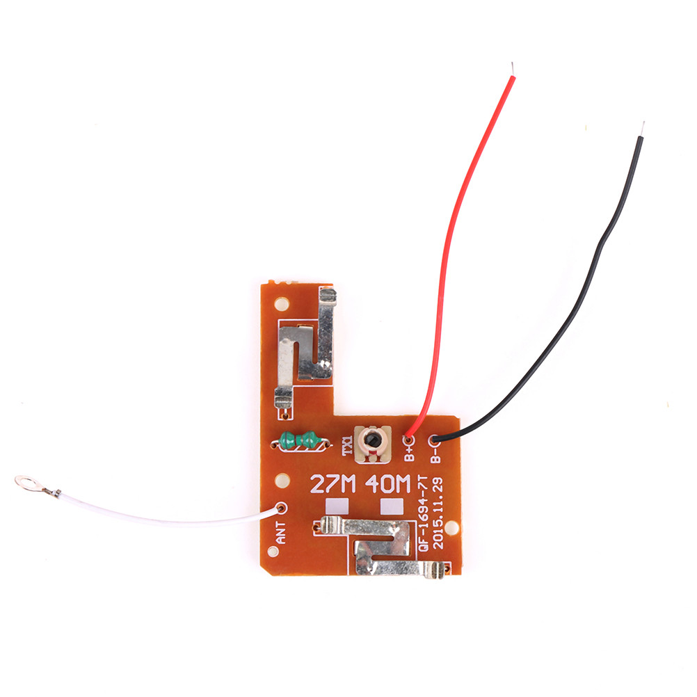 4ch 27mhz remote control circuit board pcb transmitter receives antenna for toy car