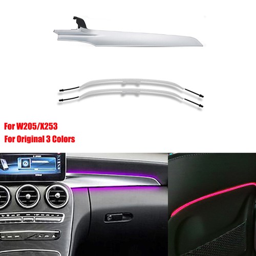 3 Colors Co-pilot LED Ambient Light Seat Back Lamp For Mercedes Benz W205 X253 - Afbeelding 1 van 8