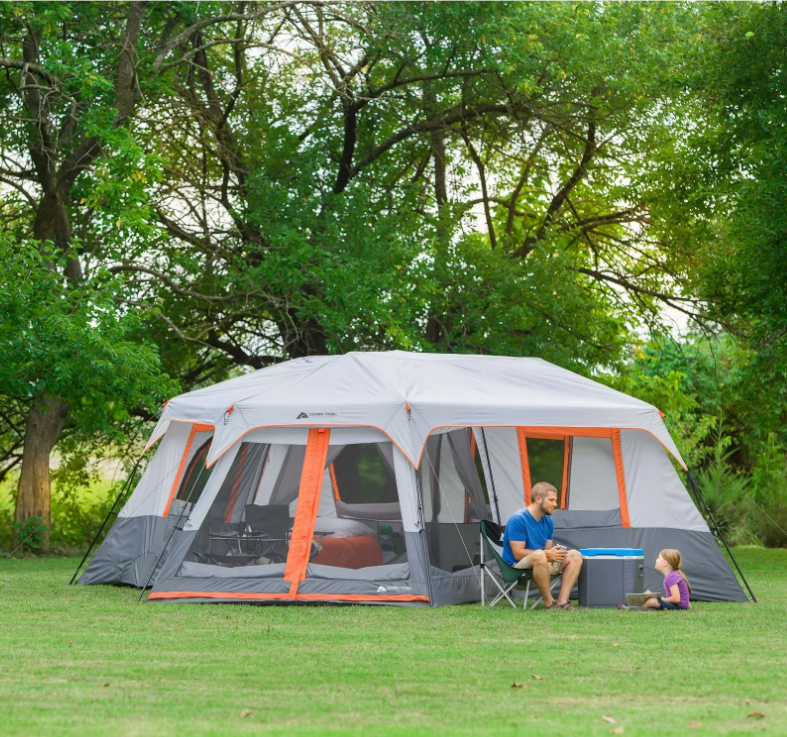 Ozark Trail Man Bedroom Tent Ozark Trail 6-Person Instant Dome
